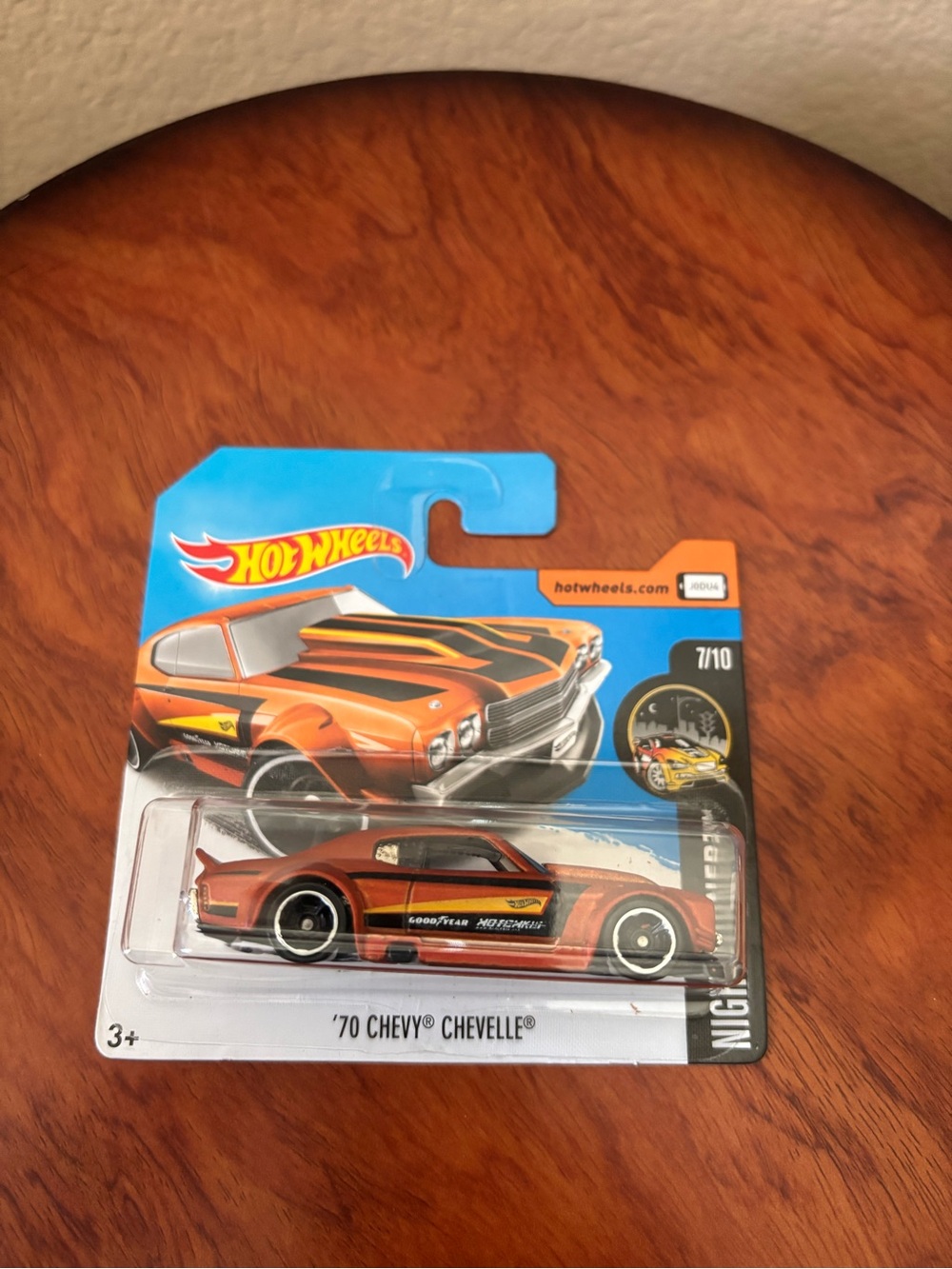 RARE short card Hot Wheels '70 Chevy Chevelle